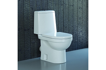 Унитаз-компакт SANITA Luxe Next, микролифт, подвод низ право