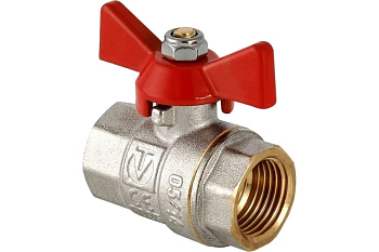 Кран шар. внутр./внутр. Ду 20 (3/4") бабоч. VT.217 ValTec Base