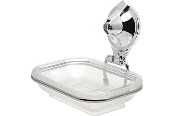 Мыльница на присоске Delphinium Air-lock ВI-2005PL 101156