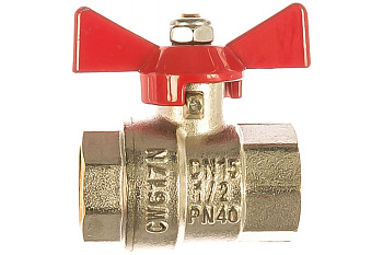 Кран шар. внутр./внутр. Ду 15 (1/2") бабоч. VT.217 ValTec Base