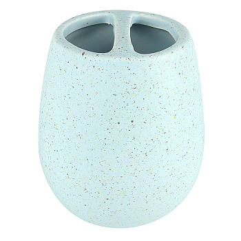 Стакан для зубных щеток БЛЮ СТОУН