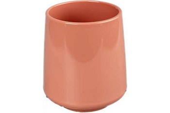 Стакан д/зубн. щеток пластик Блум коралл