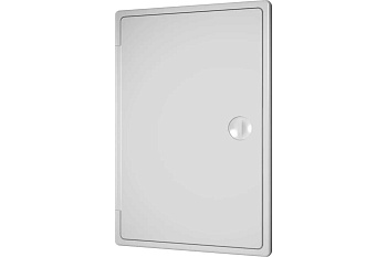 Люк-дверца EVECS (белая, пластик, ревиз., наклад., с ручкой задвижной 200*300) ЛТ 2030 П