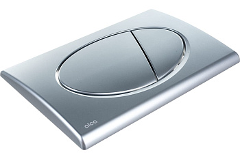 Клавиша Alcaplast хром-матовая M72