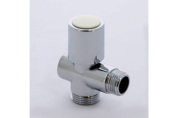 Кран шар. угловой для с/т приборов 1/2*3/4*1/2 трехходовой ITAP 
