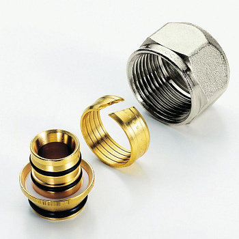 Евроконус под PEX труб 16*2.2 (3/4х18) TIEMME