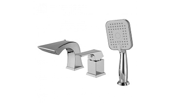 Смеситель LM4545С "Юнит" ванна на 3 отв. хром LEMARK