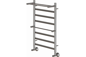 Полотенцесушитель водяной Артемида PN14158P П6 500x800 c двумя полками, хром Point 