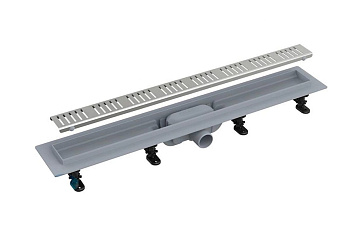 Желоб водоотв.  AlcaPlast/AlcaDrain APZ10-550М с порогами д/перф. решетки