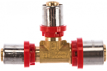 Тройник пресс TIEMME 20х16х16 серия 1657G