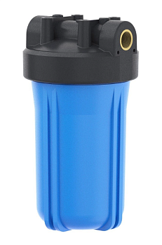 Фильтр магистральный 10" BB 1" синий.,  ключ, кронштейн, латун. вставки RSPA