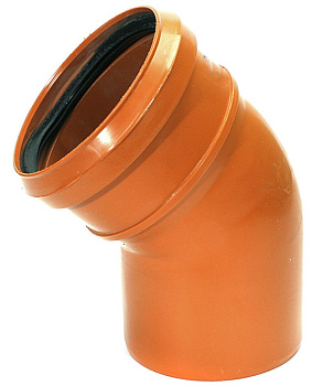 Отвод 45*110  наружн. Sinikon 