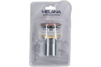 Донный клапан без перелива MELANA MLN-330303BR Бронза