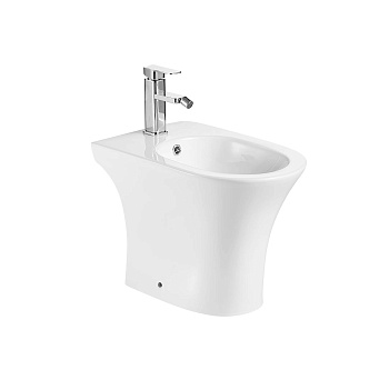 Биде напольное AZARIO FRETTA ROUND размер 540x340x400 мм