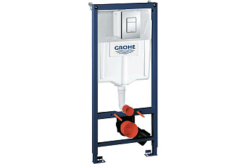 Инсталляция для унитаза GROHE Rapid SL 38772001 с клавишей Skate Cosmopolitan хром