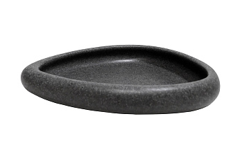 Мыльница Zenfort коллекция ТЕМНЫЙ КАМЕНЬ полирезина 106473