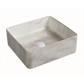 Раковина накладная цвет мрамор MY57  (360*360*130 мм) REDO 