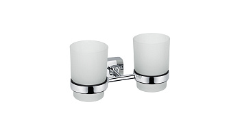 Подстаканник двойной Fixsen Kvadro FX-61307