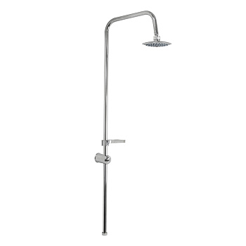 Стойка душевая "тропический душ" эконом (подсоединение к смесителю от стены) МАК 3790 