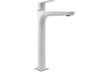 AZARIO TREYA Смеситель для раковины высокий белый