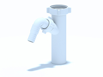 Отвод стиральной машины "АНИ" 1 1/2"*40 M140