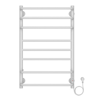 Полотенцесушитель электрический MILAN П8 500*800 белый R (диммер справа) AZARIO