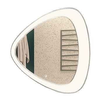 AZARIO зеркало 700*700 Edda влагост. с подств. и гравир.