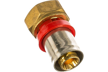 Муфта пресс-В TIEMME 16х1/2' с накидной гайкой, серия 1665G