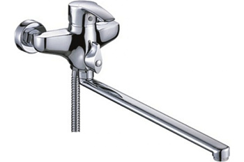 Смеситель универсальный с изливом 40F см плоск. POTATO Р2208