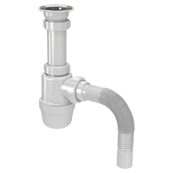 Сифон 1-1/2"+ гофра 40/50 (С0115) AKVATER