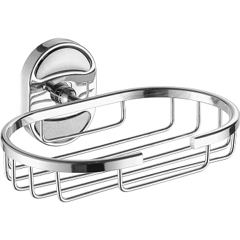 Мыльница настенная металлическая глубокая (решетка)  L1902-2 LEDEME