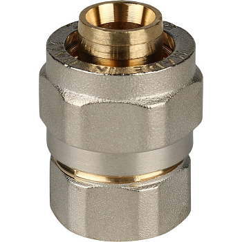 Переходник с внутренней резьбой 1/2"х20 для металлопластиковых труб винтовой STOUT