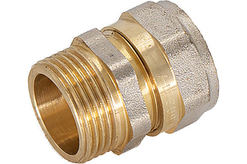 Соединение наруж.р. 16*3/4 СТМ (обжим)