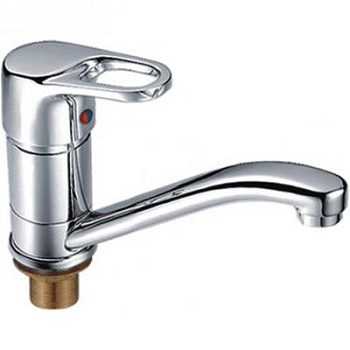 Смеситель L4550-2 для кухни средний нос LEDEME 