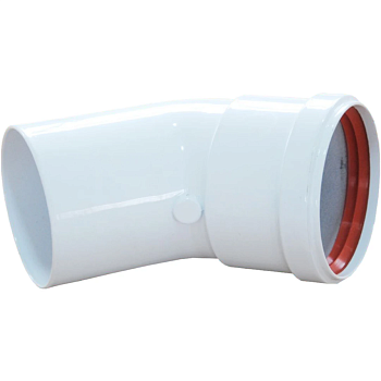 Отвод 45 гр d80 мм VIVAT