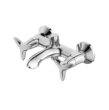 Смеситель COPSB2i02WA для ванны с керам дивертором Copter IDDIS