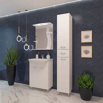 Тумба Коралл 2 + умывальник Уют 550