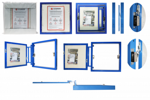 Люк-невидимка ревизионный сантехнический (под плитку) К 20/30 LYUKER