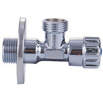 Вентиль угловой хромированный (в блистере)1/2″x1/2″ VIEIR