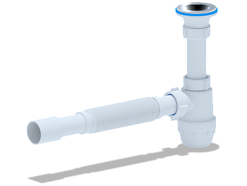 Сифон д/умывальника 1 1/4"*;32*40 АНИ Юнг BM1015