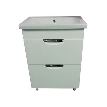 Тумба Стиль Соло 60/2 Н 600*850*435 напольная+ ум. Como 60