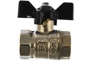 Кран шар. Ду 15 (1/2") Внут/Внут бабоч. LD PRIDE