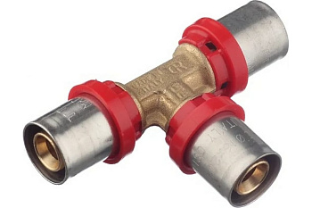 Тройник пресс TIEMME 20х16х20, серия 1657G