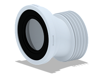 Эксцентрик жесткий 20мм  для унитаза  АНИ W0220