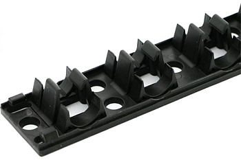 Монтажн планка для труб 16-20мм, длина 500мм, межосевое 50мм