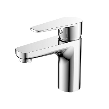 Смеситель DR72011 одноручный для умыв.монолит. хром DECOROOM