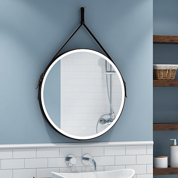 Зеркало D 650 мм , сенсорное , с внутренней LED подсветкой Санакс 45233