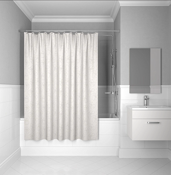 Штора для ванной комнаты, 180*200 см, Blessed spring, IDDIS