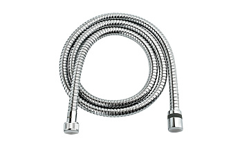 Шланг д/душа двухзагибный 1.2 м сталь, хром, пакет с подвесом LE8028S