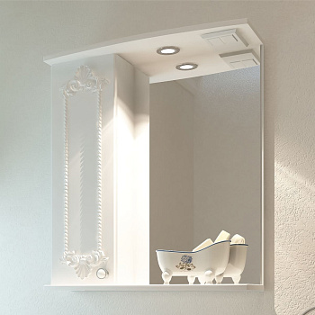 Зеркало Прованс 55 белый